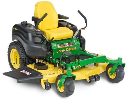 John Deere Z665 scheda tecnica e recensioni