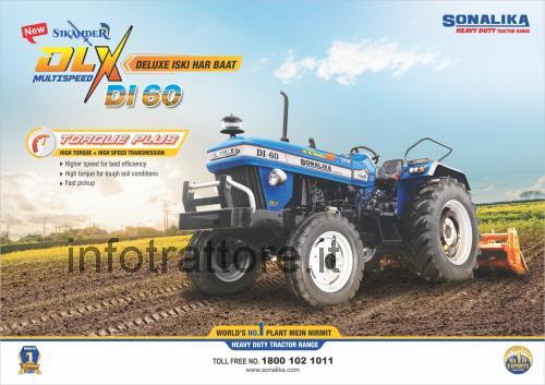 Sonalika DI 60 SIKANDER recensioni e scheda tecnica