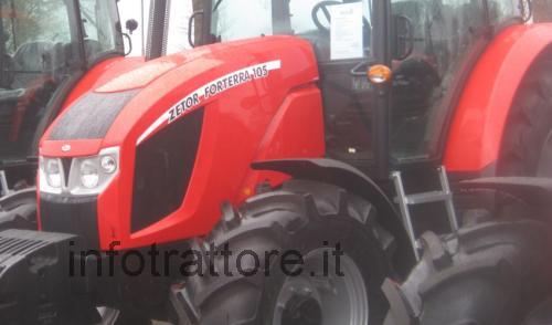 Zetor Forterra 105 recensioni e scheda tecnica